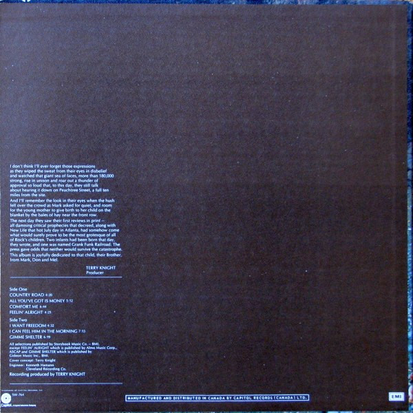Grand Funk Railroad - Survival [Vinyl] | Capitol Records (SW-764) - 2