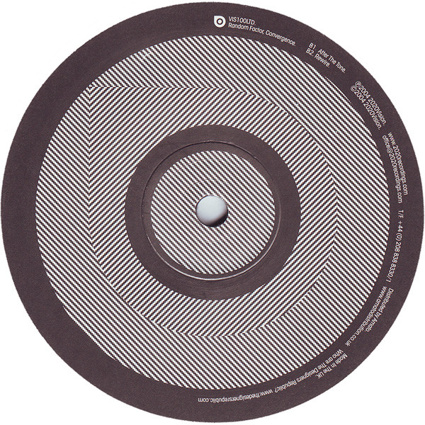 Random Factor - Convergence (Limited Edition Album Sampler) | 20:20 Vision (VIS100LTD) - 4 Random Factor - Convergence (Limited Edition Album Sampler) | 20:20 Vision (VIS100LTD) - 4