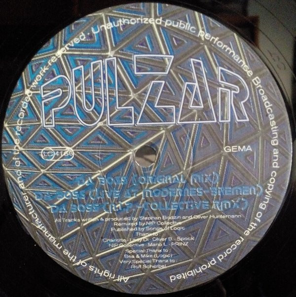 Pulzar - Da Boss | Mock Moon Recordings (none)