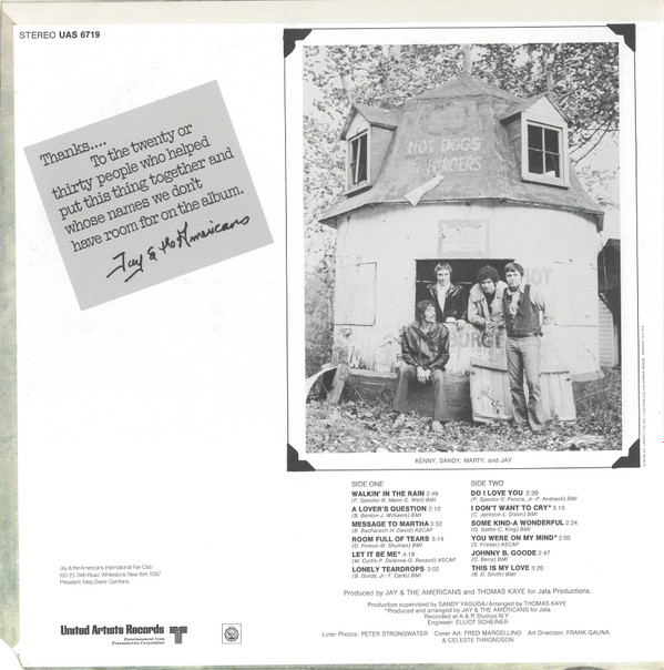 Jay And The Americans - Wax Museum | United Artists Records (UAS 6719) - 2 Jay And The Americans - Wax Museum | United Artists Records (UAS 6719) - 2