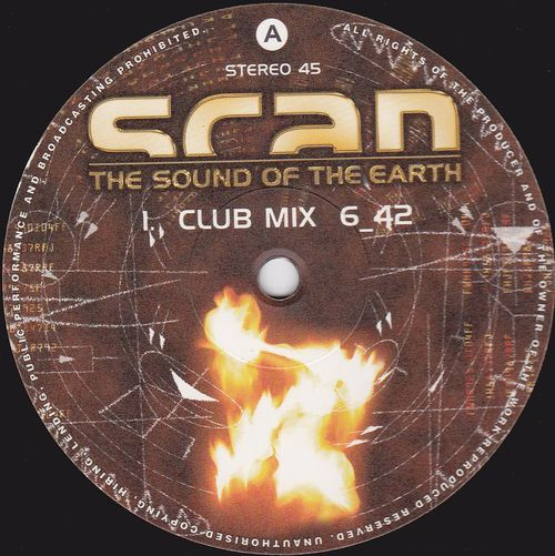 Scan - The Sound Of The Earth | Hansa (74321 46871 1)