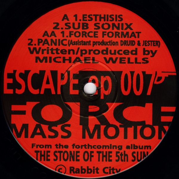 Force Mass Motion - Escape EP | Rabbit City Records (*007) - main
