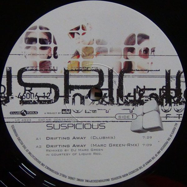 Suspicious - Drifting Away | Club Tools (0063640CLU) - 3 Suspicious - Drifting Away | Club Tools (0063640CLU) - 3