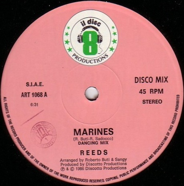Reeds - Marines | Il Discotto Productions (ART 1068) - 3