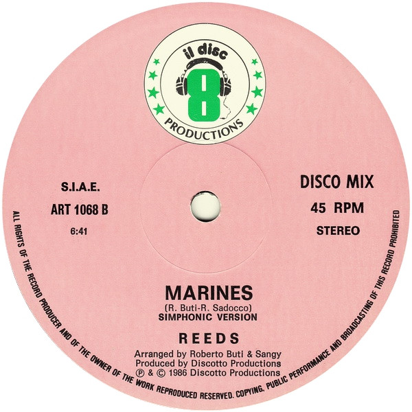 Reeds - Marines | Il Discotto Productions (ART 1068) - 4