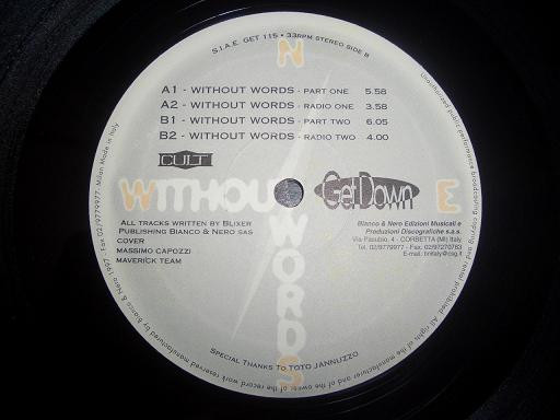 Cult - Without Words | Get Down (GET 115)