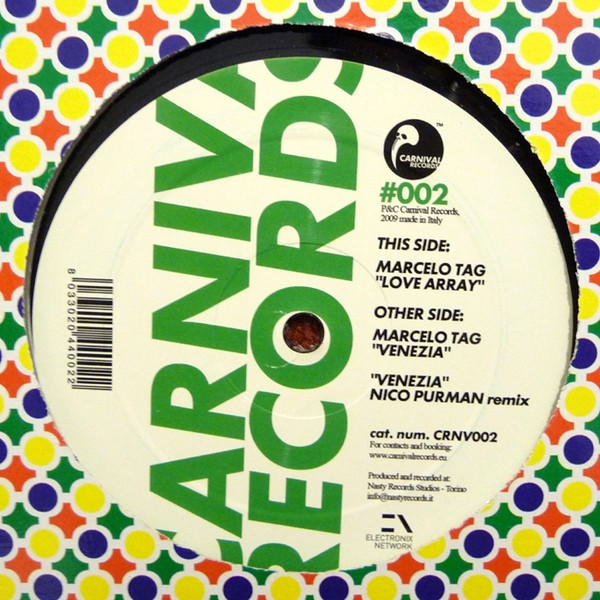 Marcelo Tag - Love Array | Carnival Records (CRNV002) - main
