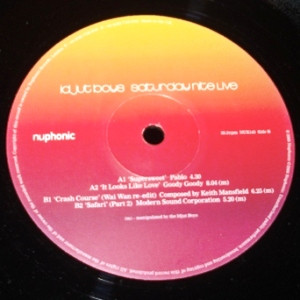 Idjut Boys - Saturday Nite Live | Nuphonic (NUX143) - 3