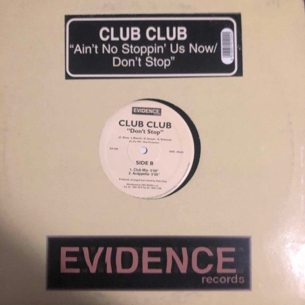 Ain't No Stoppin' Us Now / Don't Stop