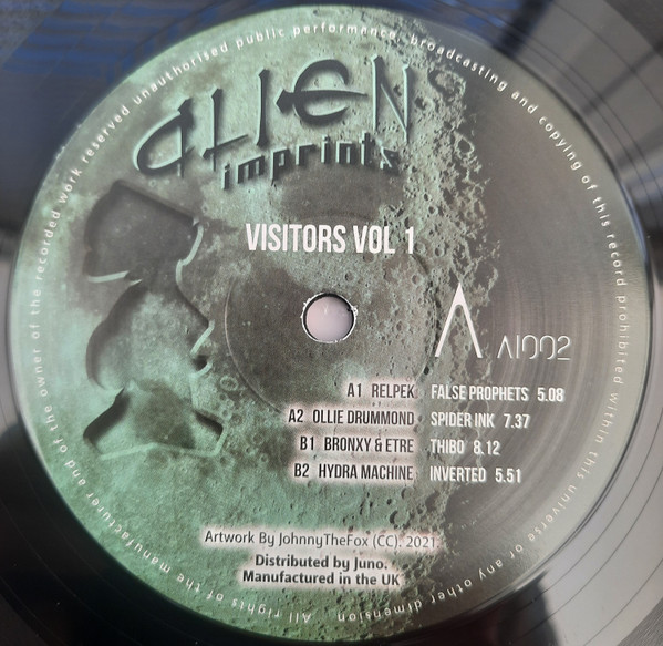 Various - Visitors Vol 1 | Alien Imprints (AI002) - main