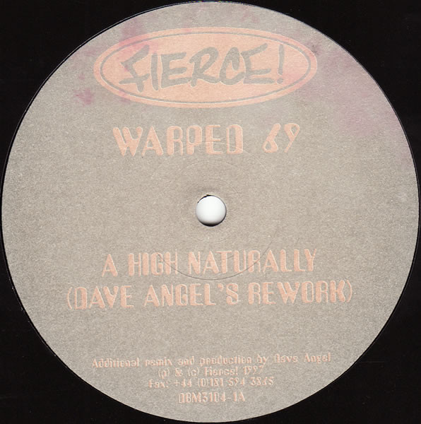 Warp 69 - A High Naturally / Natural High | Fierce! (DBM3104) - main
