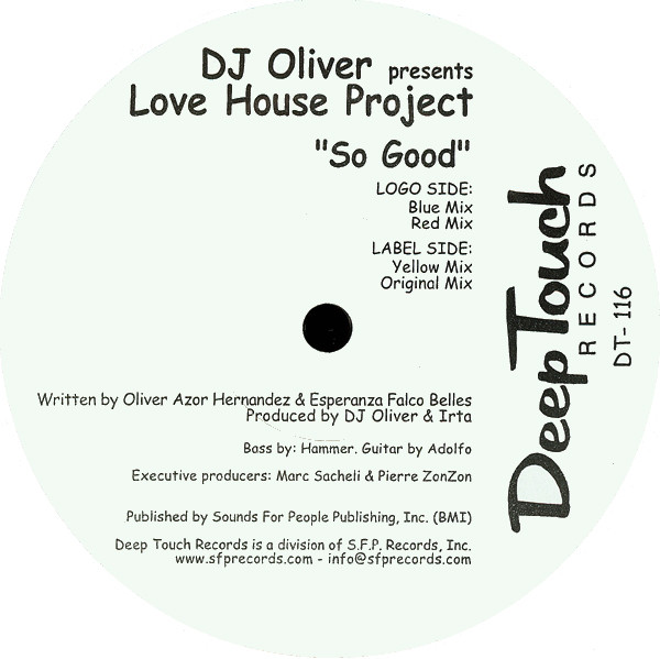 DJ Oliver - Love House Project | Deep Touch Records (DT 116) - 2