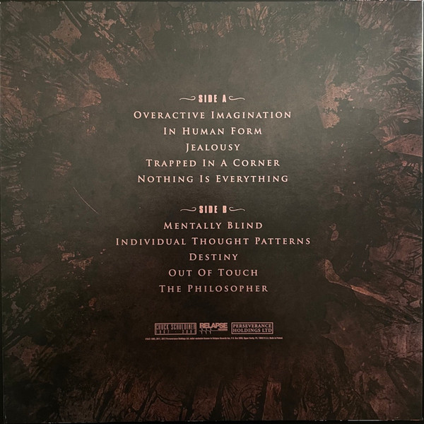 Death - Individual Thought Patterns | Relapse Records (RR7171) - 2 Death - Individual Thought Patterns | Relapse Records (RR7171) - 2