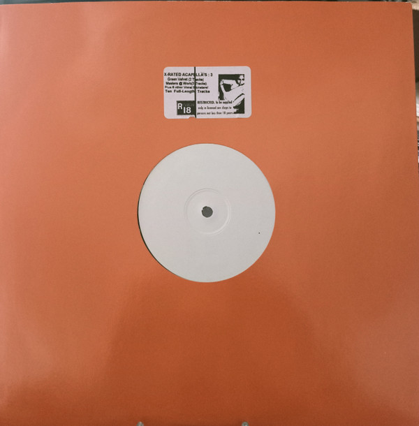 Various - X-Rated Acapellas Volume 3 | Not On Label (ACCALP3) - main Various - X-Rated Acapellas Volume 3 | Not On Label (ACCALP3) - main