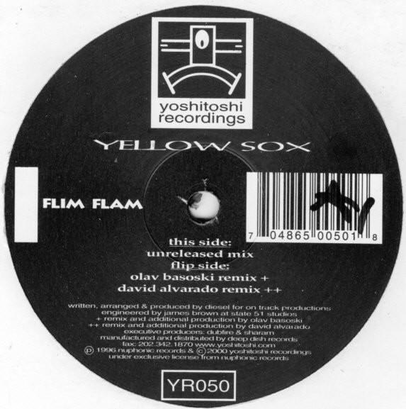 Yellow Sox - Flim Flam (Remixes) | Yoshitoshi Recordings (YR050) - 5