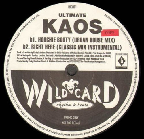Ultimate Kaos - Right Here (Mixes By Life Is Sweet) | Wildcard (RIGHT1) - main