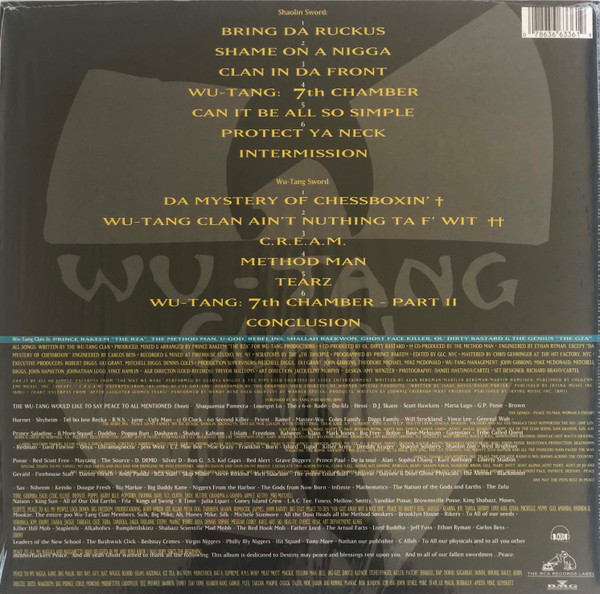 Wu-Tang Clan - Enter The Wu-Tang (36 Chambers) | RCA (07863 66336-1) - 2 Wu-Tang Clan - Enter The Wu-Tang (36 Chambers) | RCA (07863 66336-1) - 2