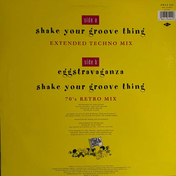 Pat & Mick - Shake Your Groove Thing | PWL International (PWLT 233) - 2 Pat & Mick - Shake Your Groove Thing | PWL International (PWLT 233) - 2