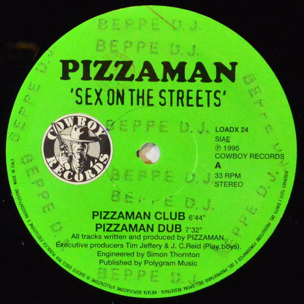 Pizzaman - Sex On The Streets | Loaded Records (LOADX 24) - 2 Pizzaman - Sex On The Streets | Loaded Records (LOADX 24) - 2
