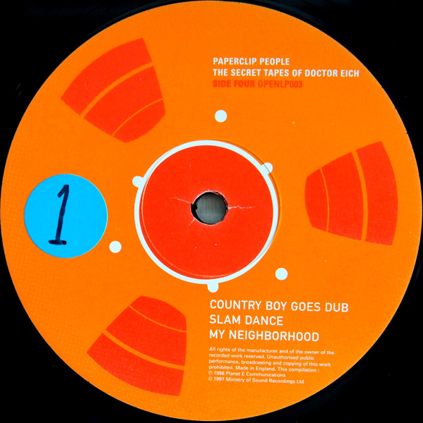 Paperclip People - The Secret Tapes Of Doctor Eich | Open (OPENLP003) - 3 Paperclip People - The Secret Tapes Of Doctor Eich | Open (OPENLP003) - 3