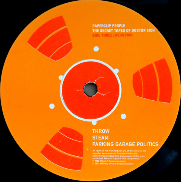 Paperclip People - The Secret Tapes Of Doctor Eich | Open (OPENLP003) - 4 Paperclip People - The Secret Tapes Of Doctor Eich | Open (OPENLP003) - 4