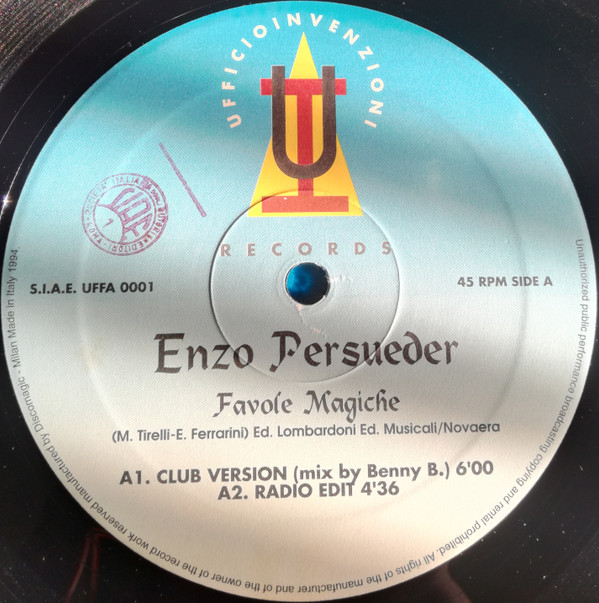 Enzo Persueder - Favole Magiche | Ufficio Invenzioni Records (Uffa 0001) - 4 Enzo Persueder - Favole Magiche | Ufficio Invenzioni Records (Uffa 0001) - 4