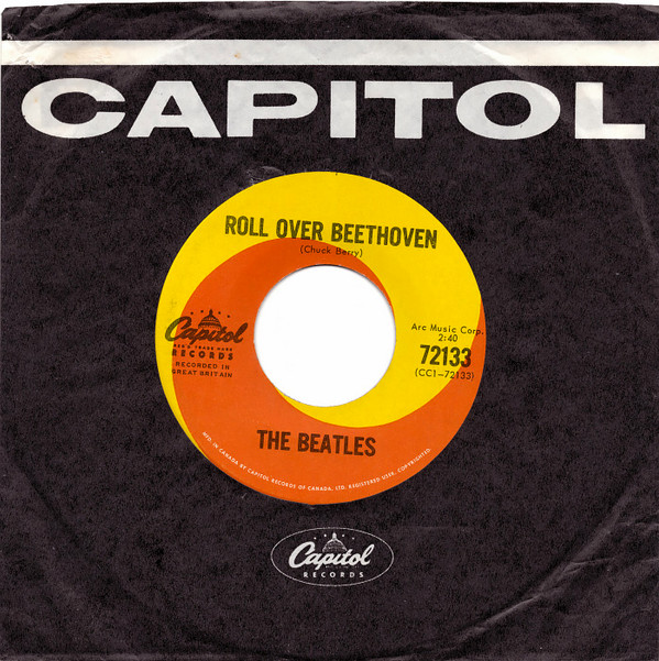 The Beatles - Roll Over Beethoven / Please Mister Postman | Capitol Records (72133) - 3 The Beatles - Roll Over Beethoven / Please Mister Postman | Capitol Records (72133) - 3