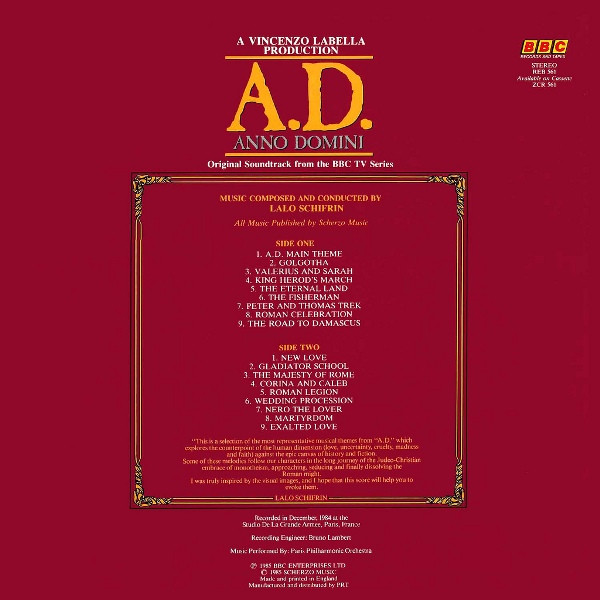 A.D. — Anno Domini