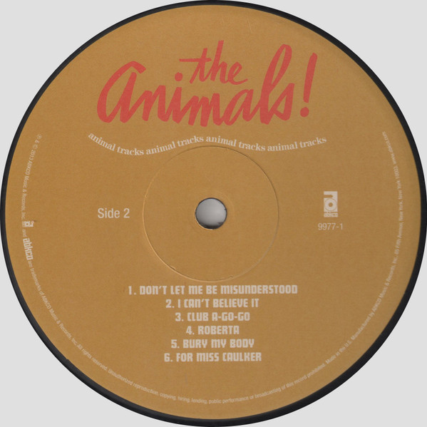 The Animals - Animal Tracks | ABKCO (9977-1) - 4 The Animals - Animal Tracks | ABKCO (9977-1) - 4