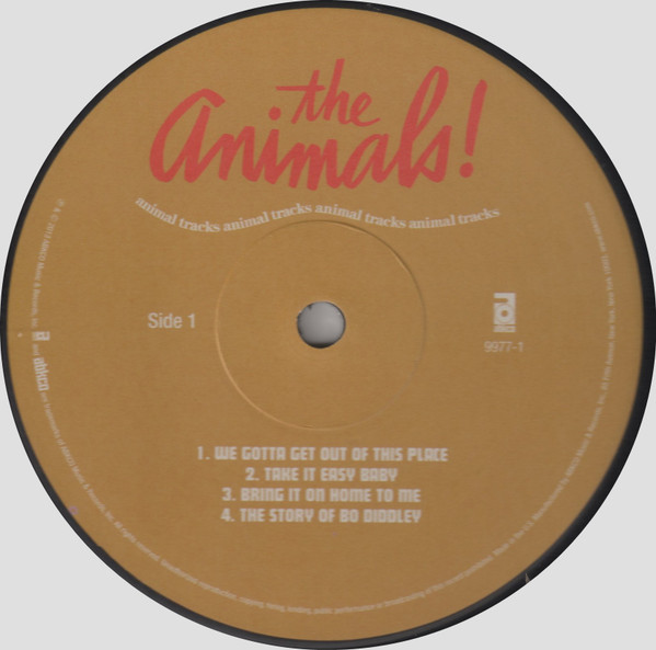 The Animals - Animal Tracks | ABKCO (9977-1) - 3 The Animals - Animal Tracks | ABKCO (9977-1) - 3