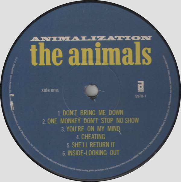 The Animals - Animalization | ABKCO (9978-1) - 3 The Animals - Animalization | ABKCO (9978-1) - 3