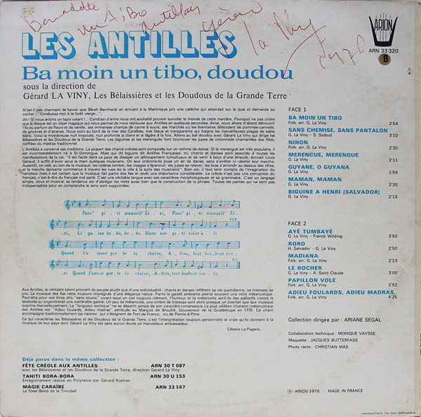 Les Antilles Ba Moin Un Tibo, Doudou. Vol. 2