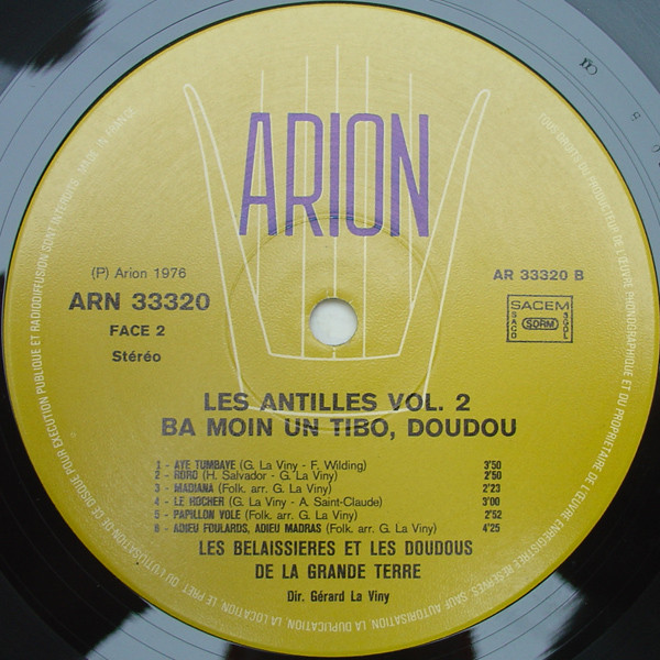 Les Antilles Ba Moin Un Tibo, Doudou. Vol. 2