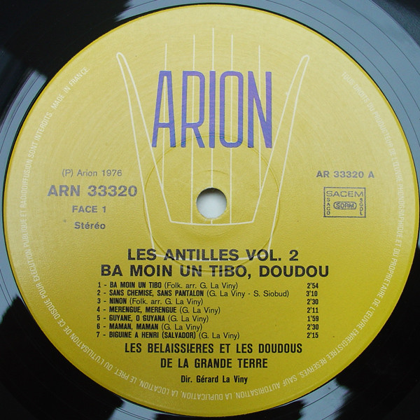 Les Antilles Ba Moin Un Tibo, Doudou. Vol. 2