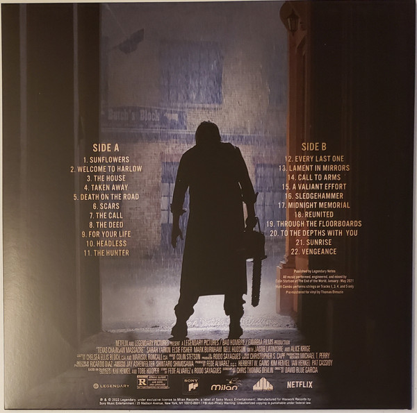 Colin Stetson - Texas Chainsaw Massacre (Original Motion Picture Soundtrack) | Waxwork Records (WW159) - 2 Colin Stetson - Texas Chainsaw Massacre (Original Motion Picture Soundtrack) | Waxwork Records (WW159) - 2