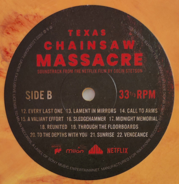 Colin Stetson - Texas Chainsaw Massacre (Original Motion Picture Soundtrack) | Waxwork Records (WW159) - 7 Colin Stetson - Texas Chainsaw Massacre (Original Motion Picture Soundtrack) | Waxwork Records (WW159) - 7