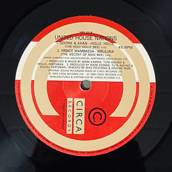 Various - United House Nations | Circa (YRT 27) - 3