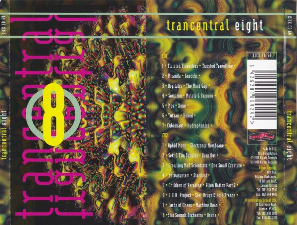 Various - Trancentral Eight | Kickin Records (KICK CD 69) - 2