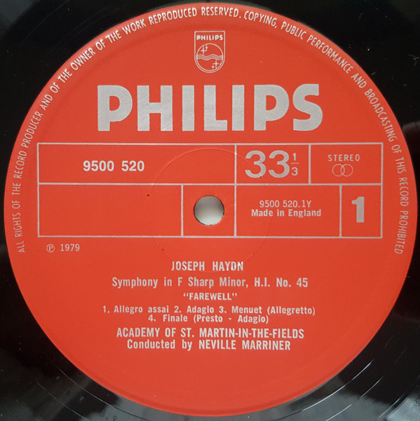 Symphonies No. 45 "Farewell"  No. 101 "The Clock"