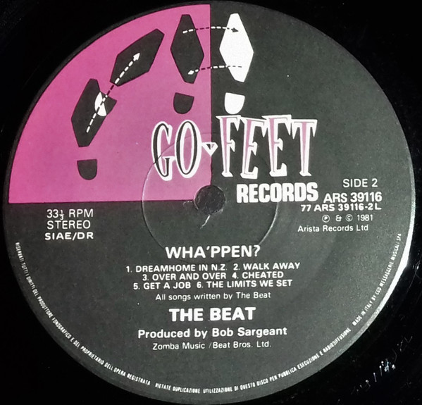 The Beat - Wha'ppen? | Go-Feet Records (ARS 39116) - 7 The Beat - Wha'ppen? | Go-Feet Records (ARS 39116) - 7