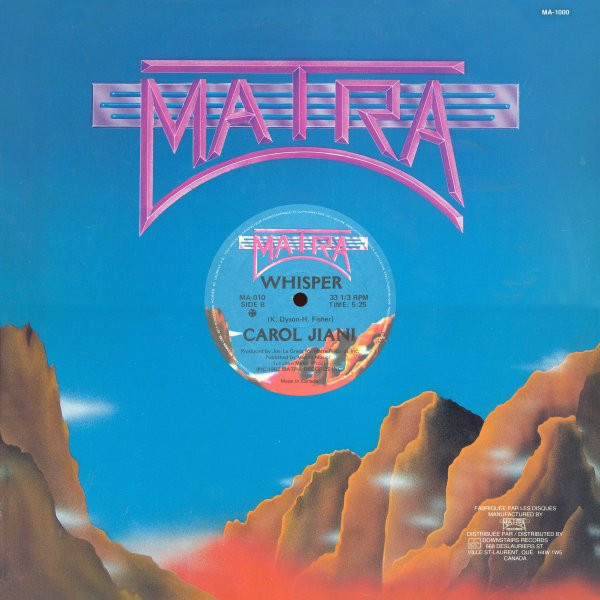 Carol Jiani - Ask Me | Matra (MA-010) - 2
