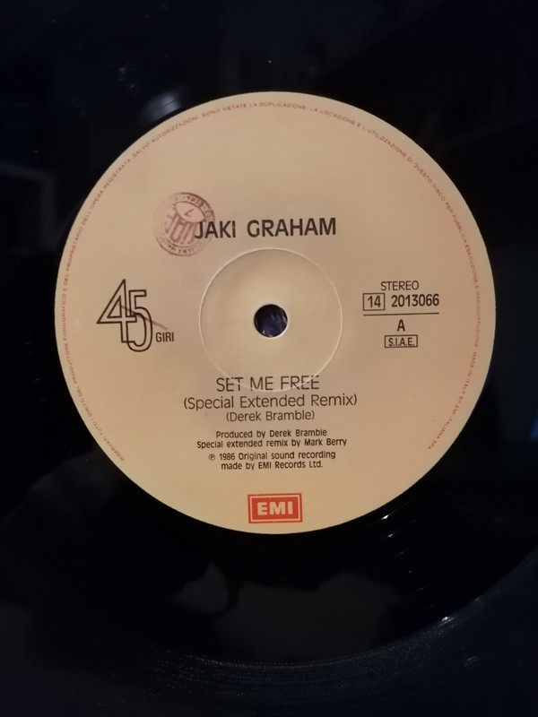Jaki Graham - Set Me Free | EMI (14 2013066) - 2