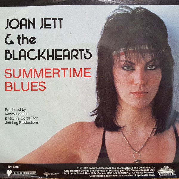 Joan Jett & The Blackhearts - Summertime Blues | The Boardwalk Entertainment Co (E4-8499) - 2 Joan Jett & The Blackhearts - Summertime Blues | The Boardwalk Entertainment Co (E4-8499) - 2