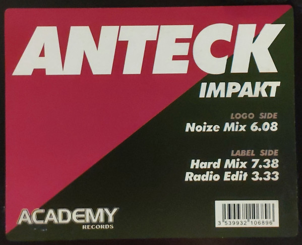 Anteck - Impakt | Academy Records (Academy 005) - 3 Anteck - Impakt | Academy Records (Academy 005) - 3