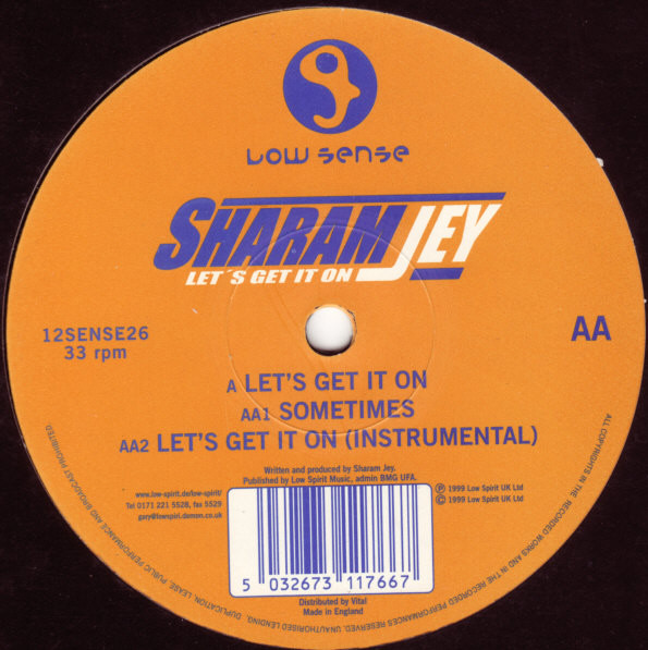 Sharam Jey - Let's Get It On | Low Sense (12SENSE26) - main