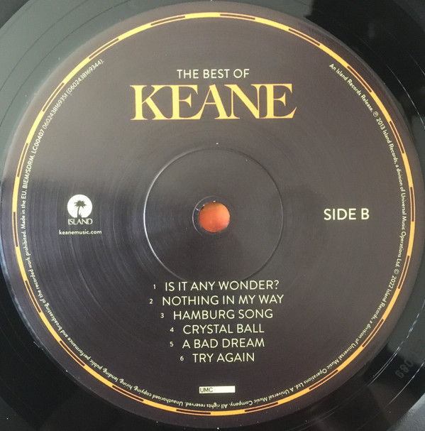 Keane - The Best Of Keane | Island Records (3816934) - 4 Keane - The Best Of Keane | Island Records (3816934) - 4