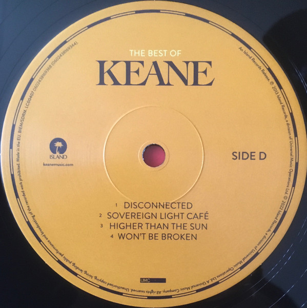 Keane - The Best Of Keane | Island Records (3816934) - 6 Keane - The Best Of Keane | Island Records (3816934) - 6