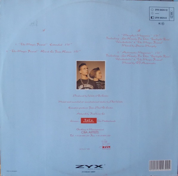 2 Unlimited - The Magic Friend | ZYX Music (ZYX 6824-12) - 2