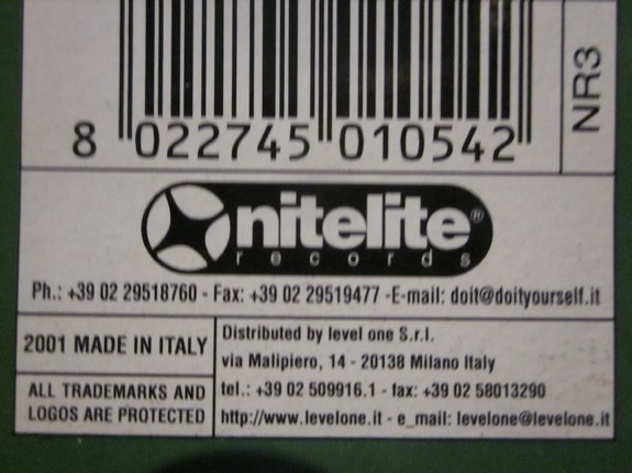 Hacienda - Sabor | Nitelite Records (NR 3) - 4