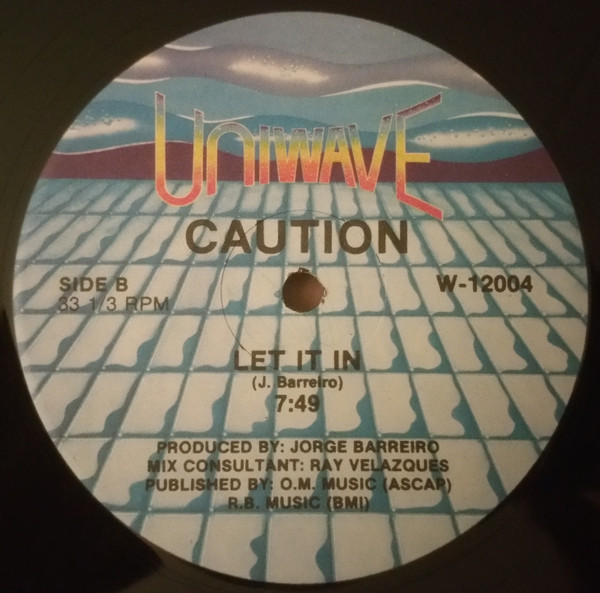 Caution - Let It In | Uniwave (W-12004) - 2